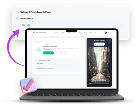 micro content agency publish video