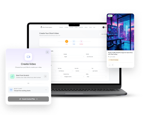 micro agency content video