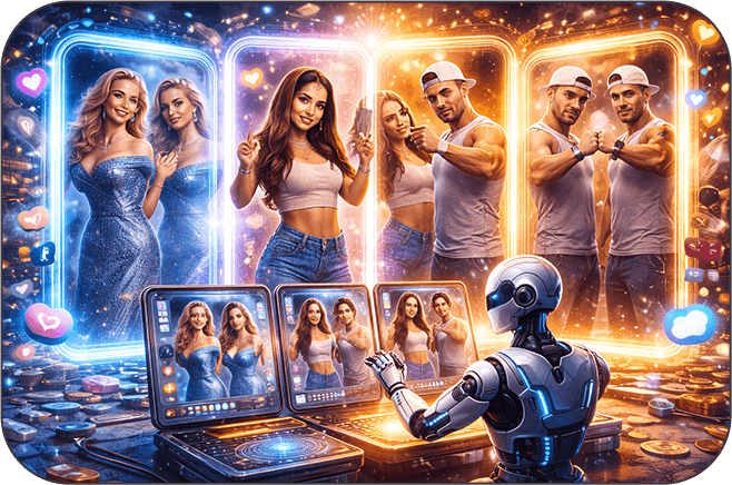 imimic influencer display