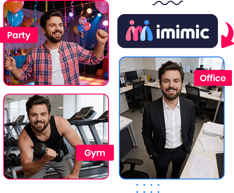 imimic influencer display