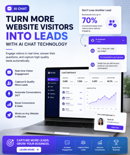 AI Chat Automation Designed For Modern Websites And Online Businesses
