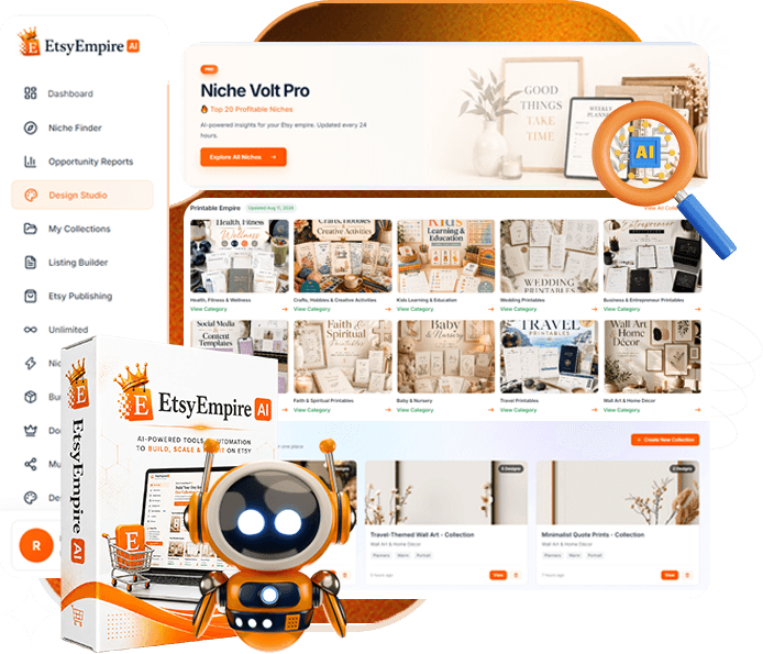 EtsyEmpire AI Review: Can AI Really Research, Design & Publish A Printable Business On Etsy?