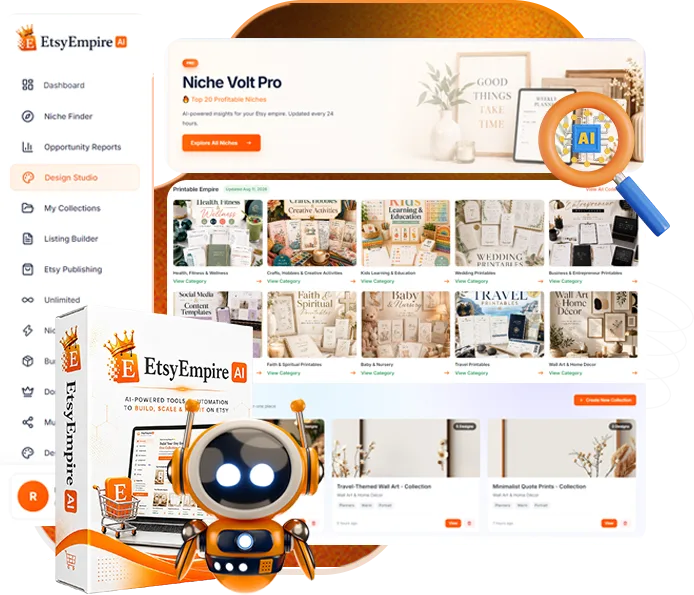 EtsyEmpire AI Review: Can AI Really Research, Design & Publish A Printable Business On Etsy?