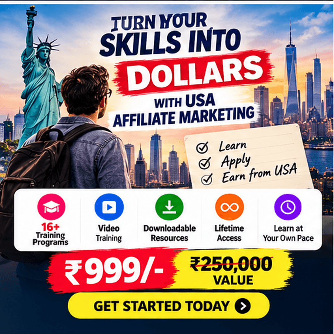 USA affiliate marketing course bundle –